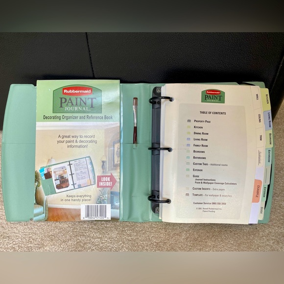 Rubbermaid Other Rubbermaid Paint Journal Out Of Print And Hard To